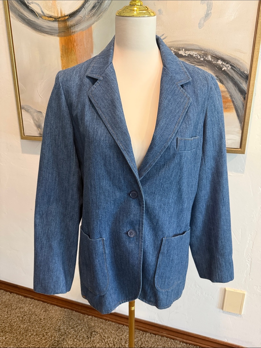 Levi Strauss &CO Classic Women's Denim Blazer